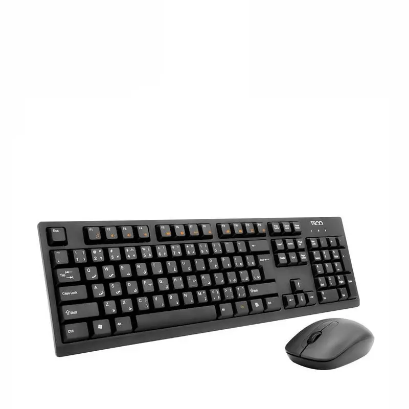 کیبورد و ماوس بی‌سیم تسکو مدل TKM 7019W